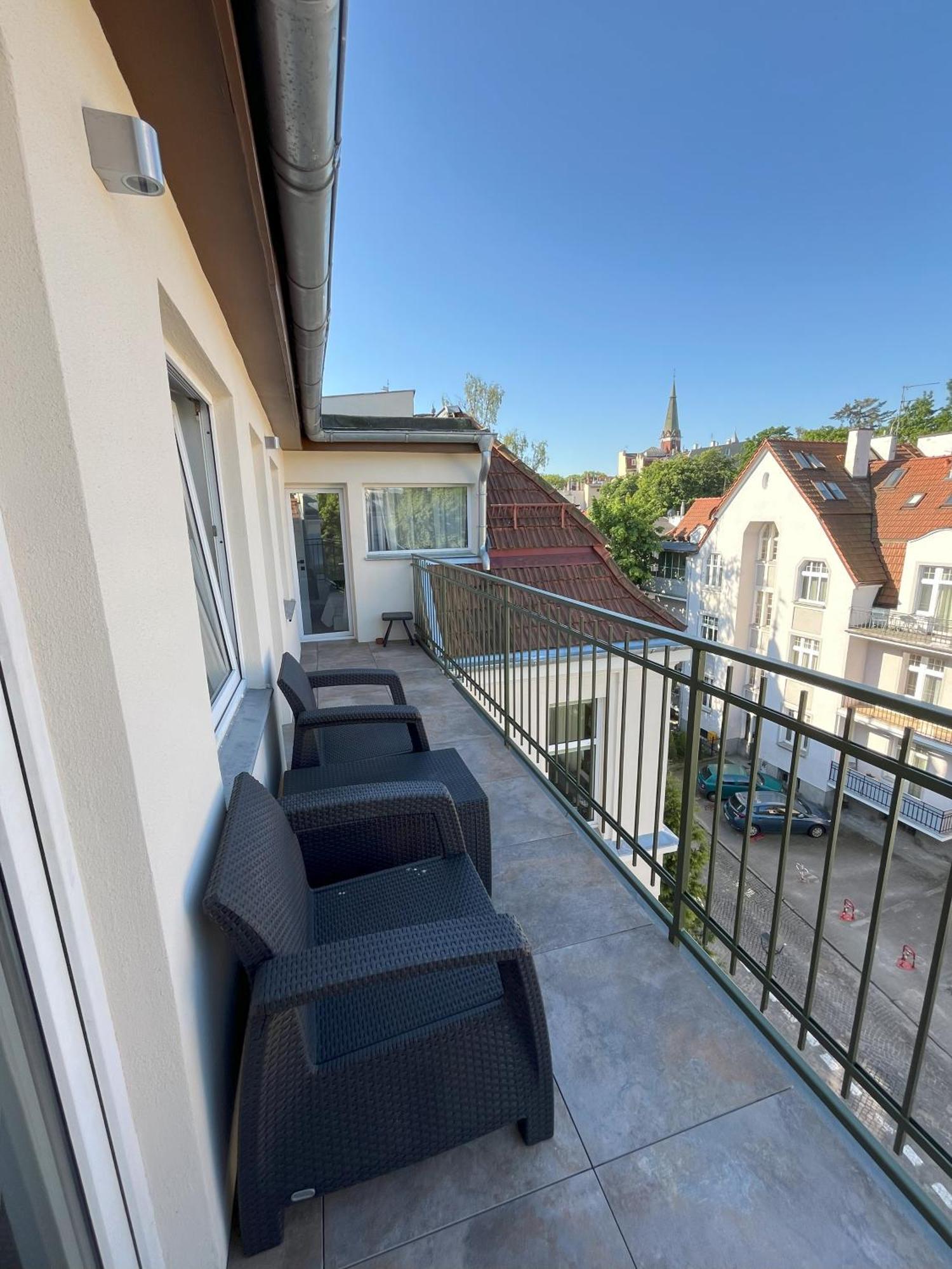 Sopot On The Roof Apartamento Exterior foto